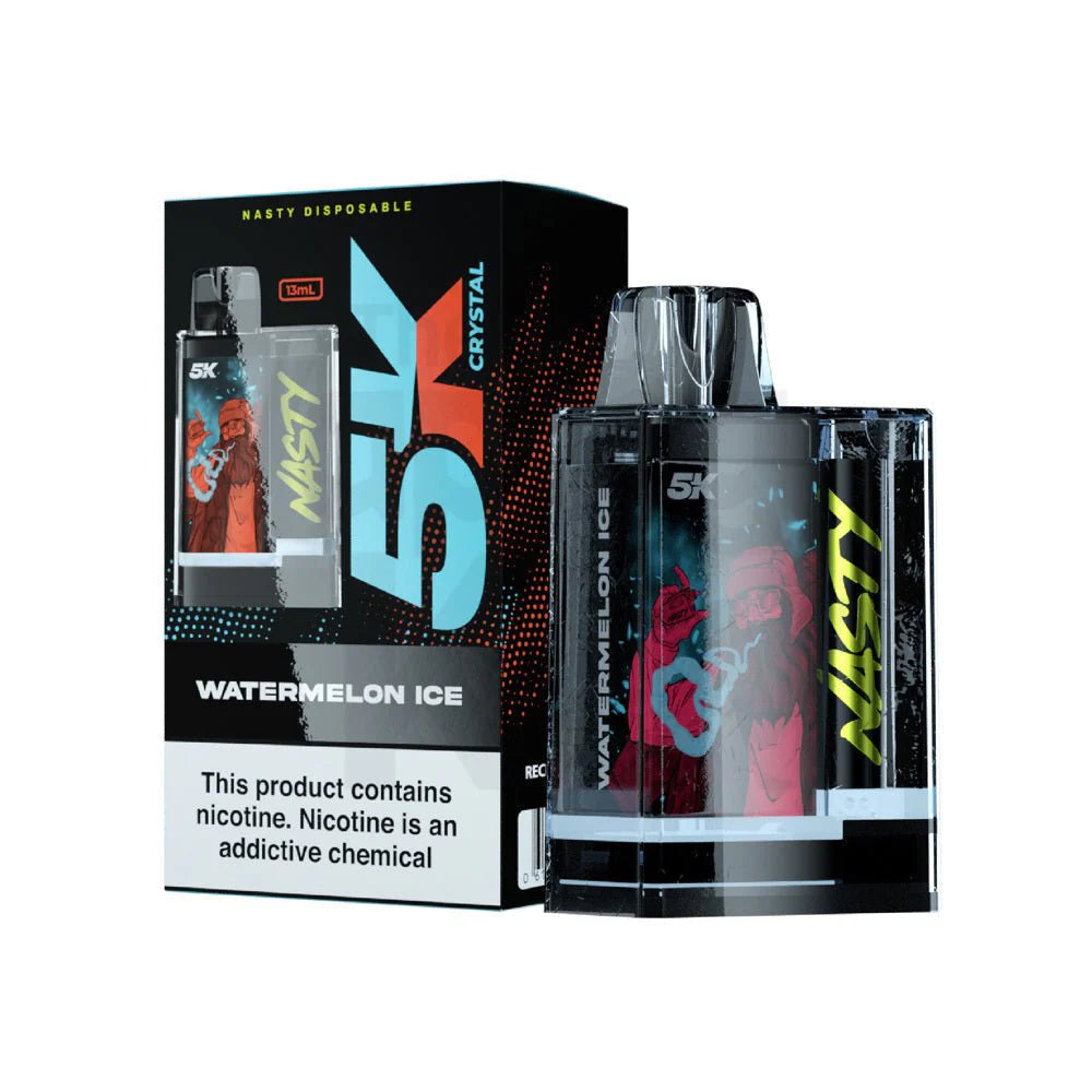 NASTY Crystal 5000 Puffs Vape - VAPE HOUSE