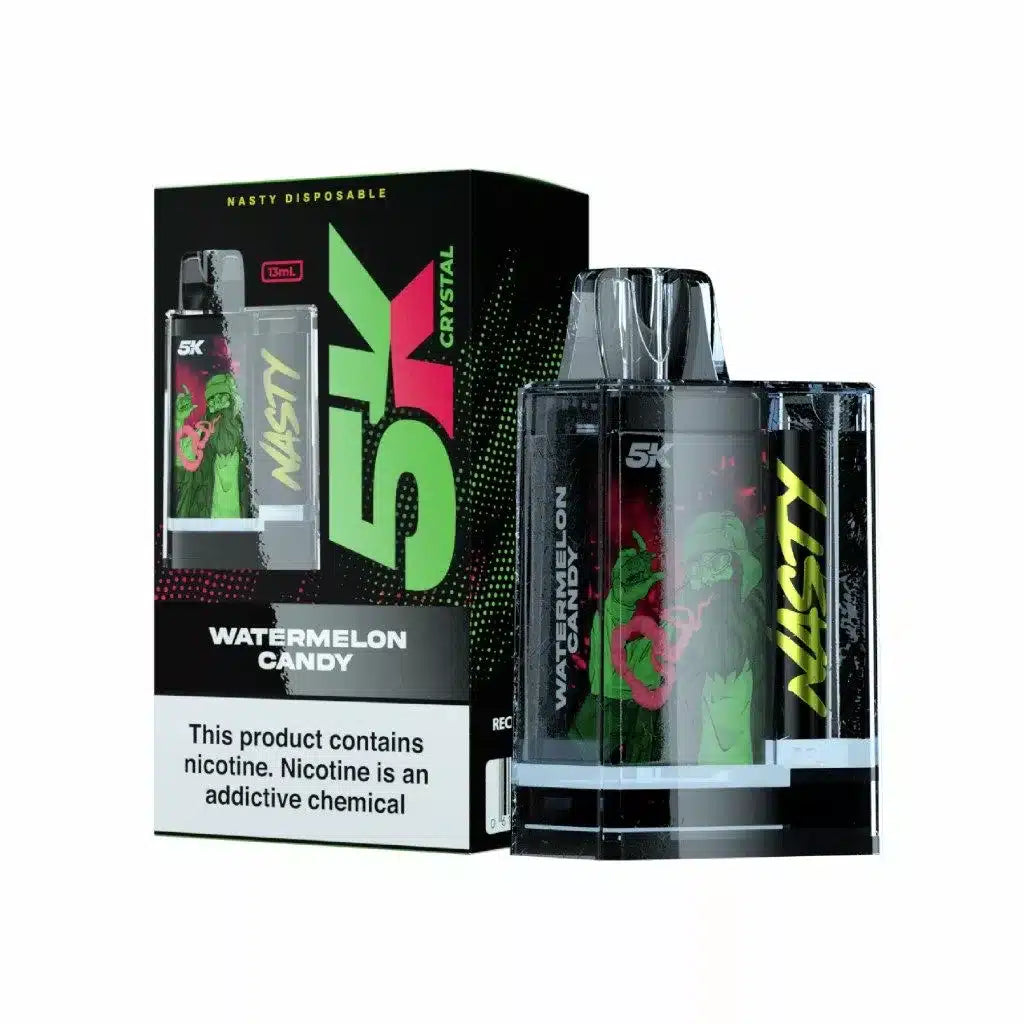 NASTY Crystal 5000 Puffs Vape - VAPE HOUSE