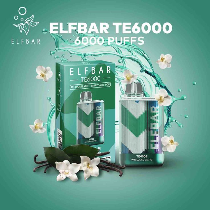 ELFBAR TE 6000 Puffs Vape - VAPE HOUSE