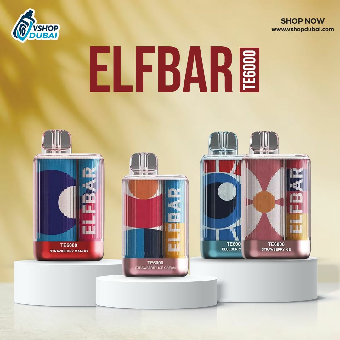 ELFBAR TE 6000 Puffs Vape - VAPE HOUSE