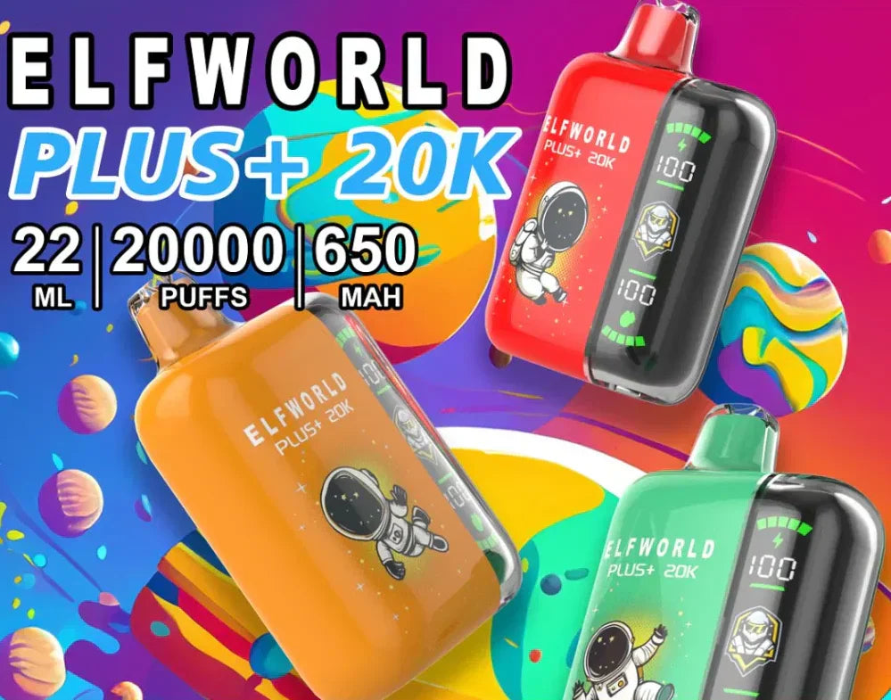 Elf World Plus 20,000 Puffs