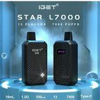 IGET STAR L 7000 Puff