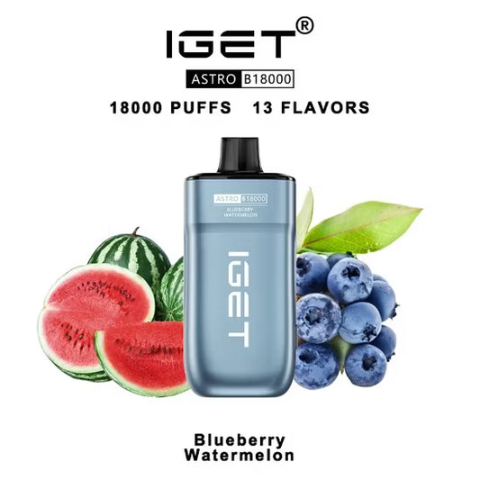 IGET Astro B 18,000 Puffs - VAPE HOUSE