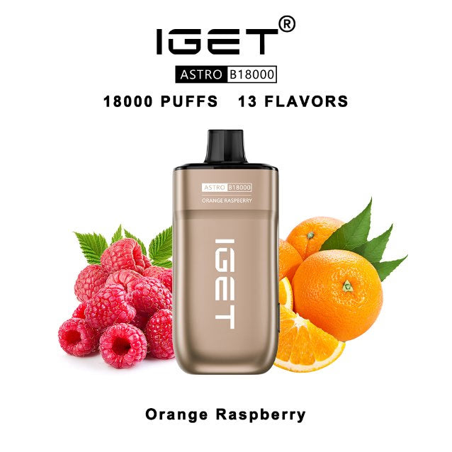 IGET Astro B 18,000 Puffs - VAPE HOUSE