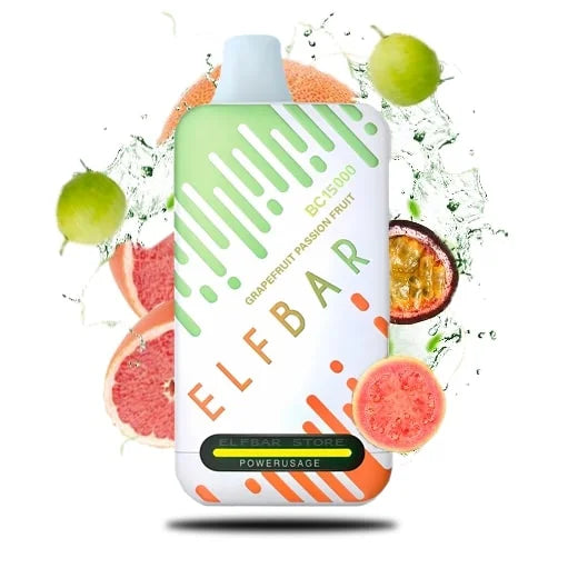 ELFBAR Bc 15,000 Puffs - Grapefruit Passionfruit