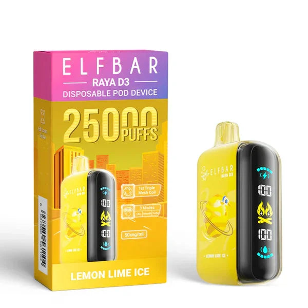 ELF BAR RAYA D3 25000 Puffs Vape - VAPE HOUSE