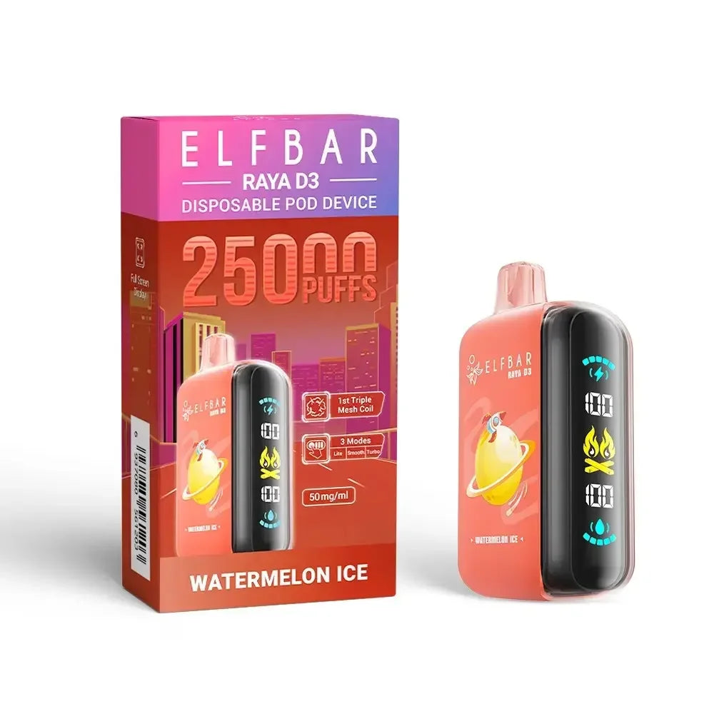 ELF BAR RAYA D3 25000 Puffs Vape - VAPE HOUSE