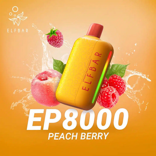 ELFBAR EP 8000 Puffs - Peach Berry