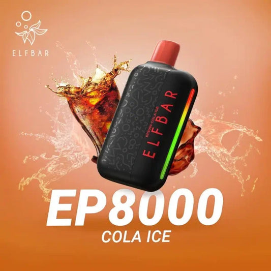 ELFBAR EP 8000 Puffs - Cola Ice