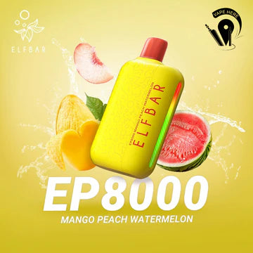 ELFBAR EP 8000 Puffs - Mango Peach Watermelon