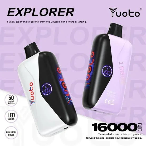 Youto Explorer 16,000 Puffs - VAPE HOUSE