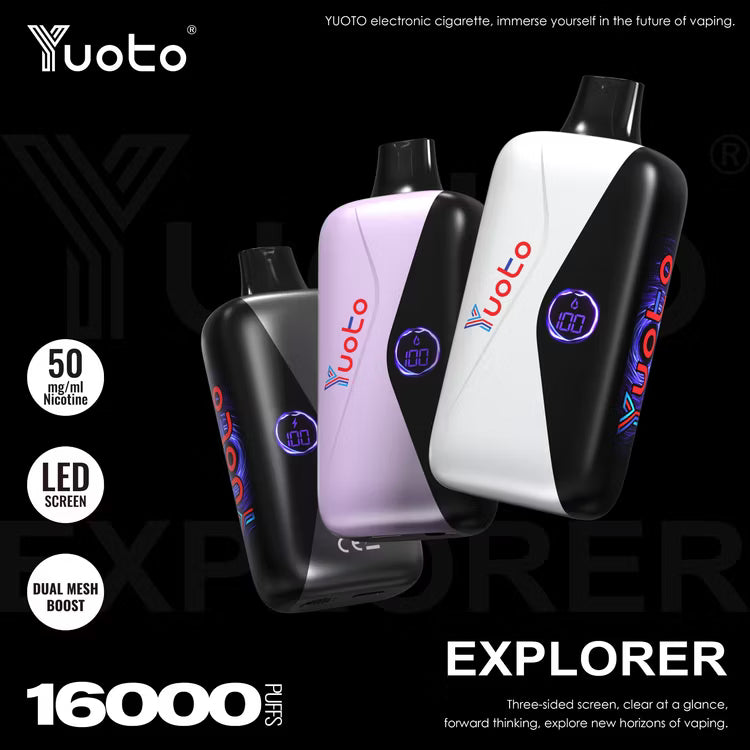 Youto Explorer 16,000 Puffs - VAPE HOUSE