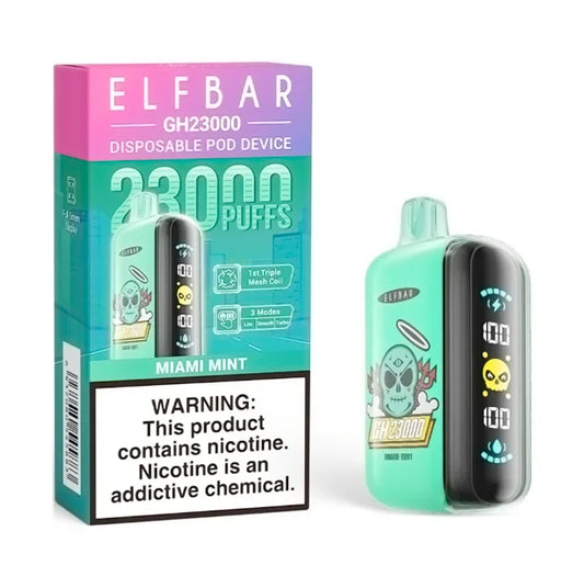 ELFBAR GH 23,000 Puffs - Miami Mint