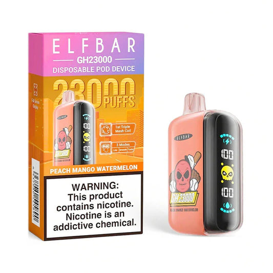 ELFBAR GH 23,000 Puffs - Peach Mango Watermelon