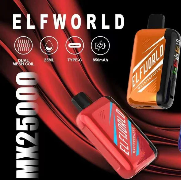 ELFWORLD MX 25,000 Puffs - VAPE HOUSE
